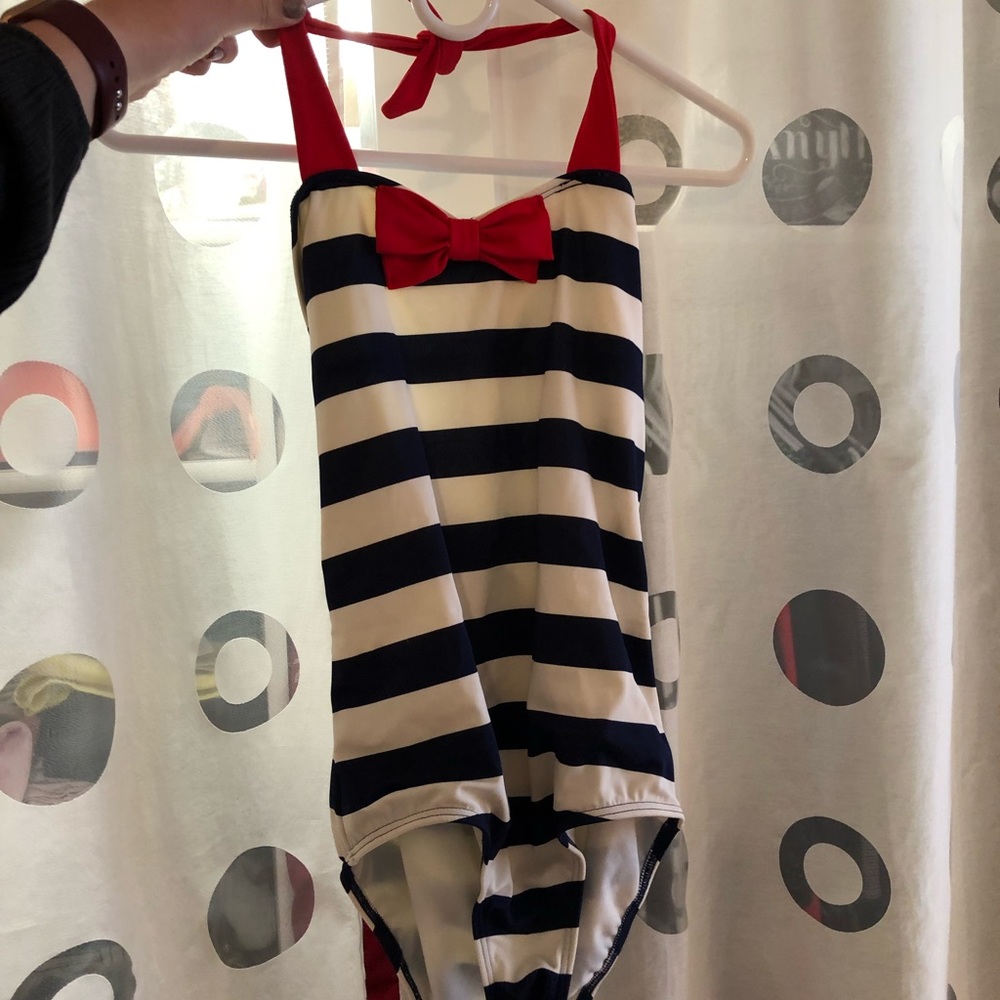 LANDS END KIDS swimming suit. NEVER WORN